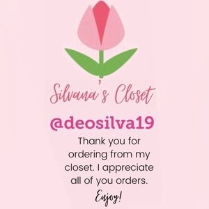 THANK you for ordering from my closet. I appreciate
all of you orders.
Enjoy!